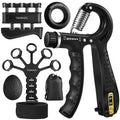 Grip Trainer Kit: Adjustable Hand Gripper,Finger/Hand Exercisers,