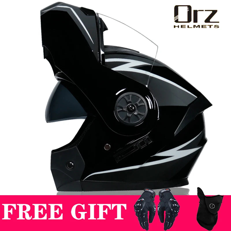 Latest DOT Approved Safety Modular Flip Motorcycle Helmet.