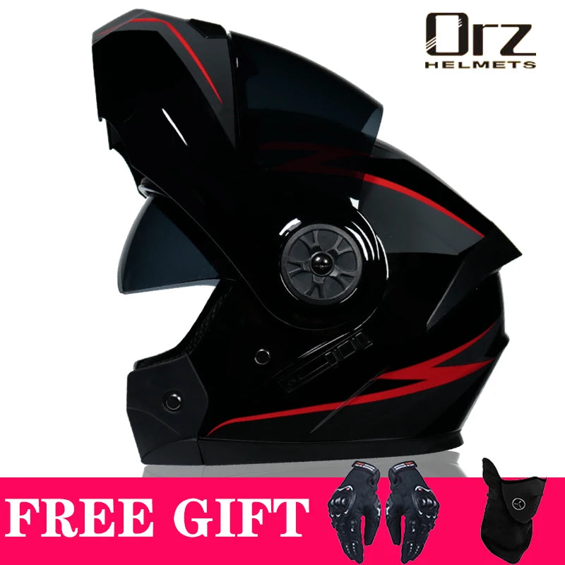 Latest DOT Approved Safety Modular Flip Motorcycle Helmet.