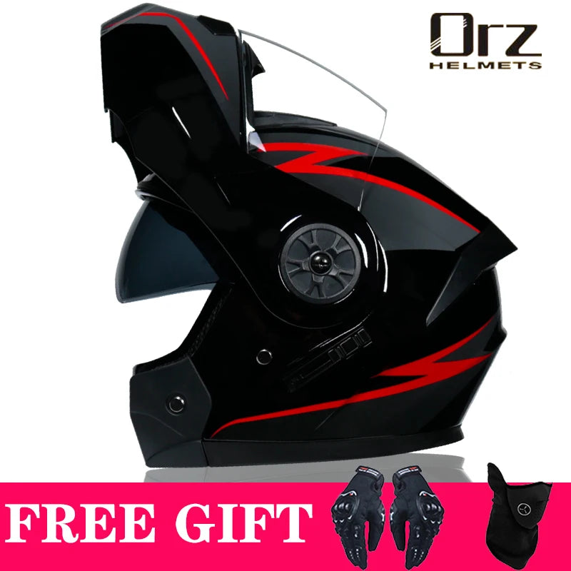 Latest DOT Approved Safety Modular Flip Motorcycle Helmet.