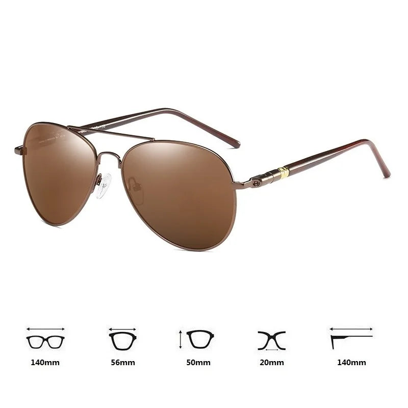 Luxury Men's Polarized Sunglasses Driving Sun Glasses For Men Women