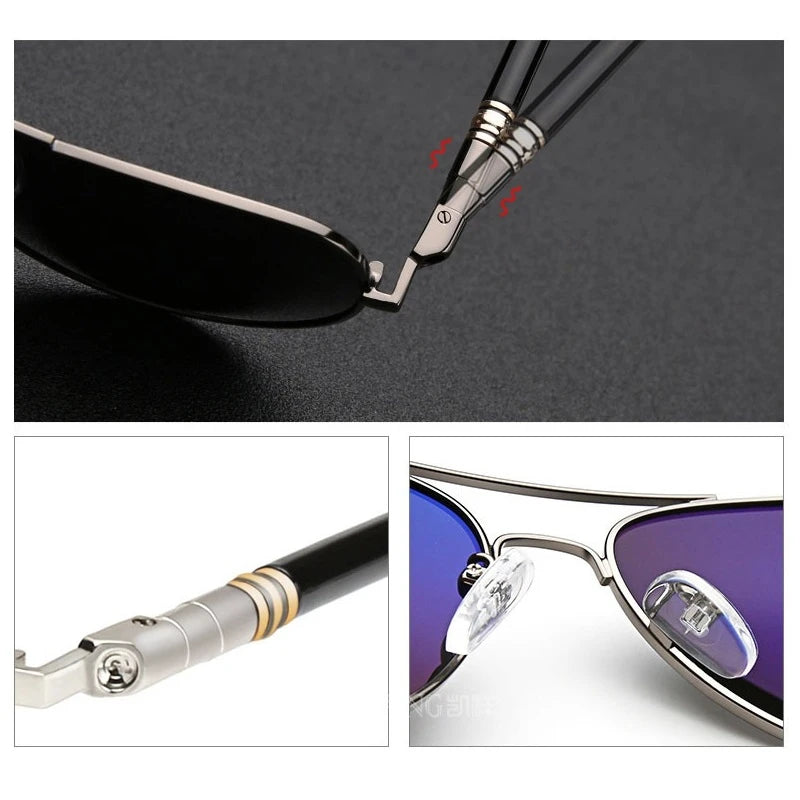 Luxury Men's Polarized Sunglasses Driving Sun Glasses For Men Women