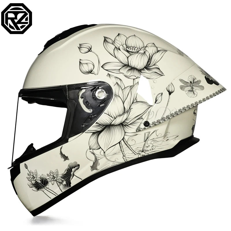 Latest high-quality motorcycle full face helmet with capacity.