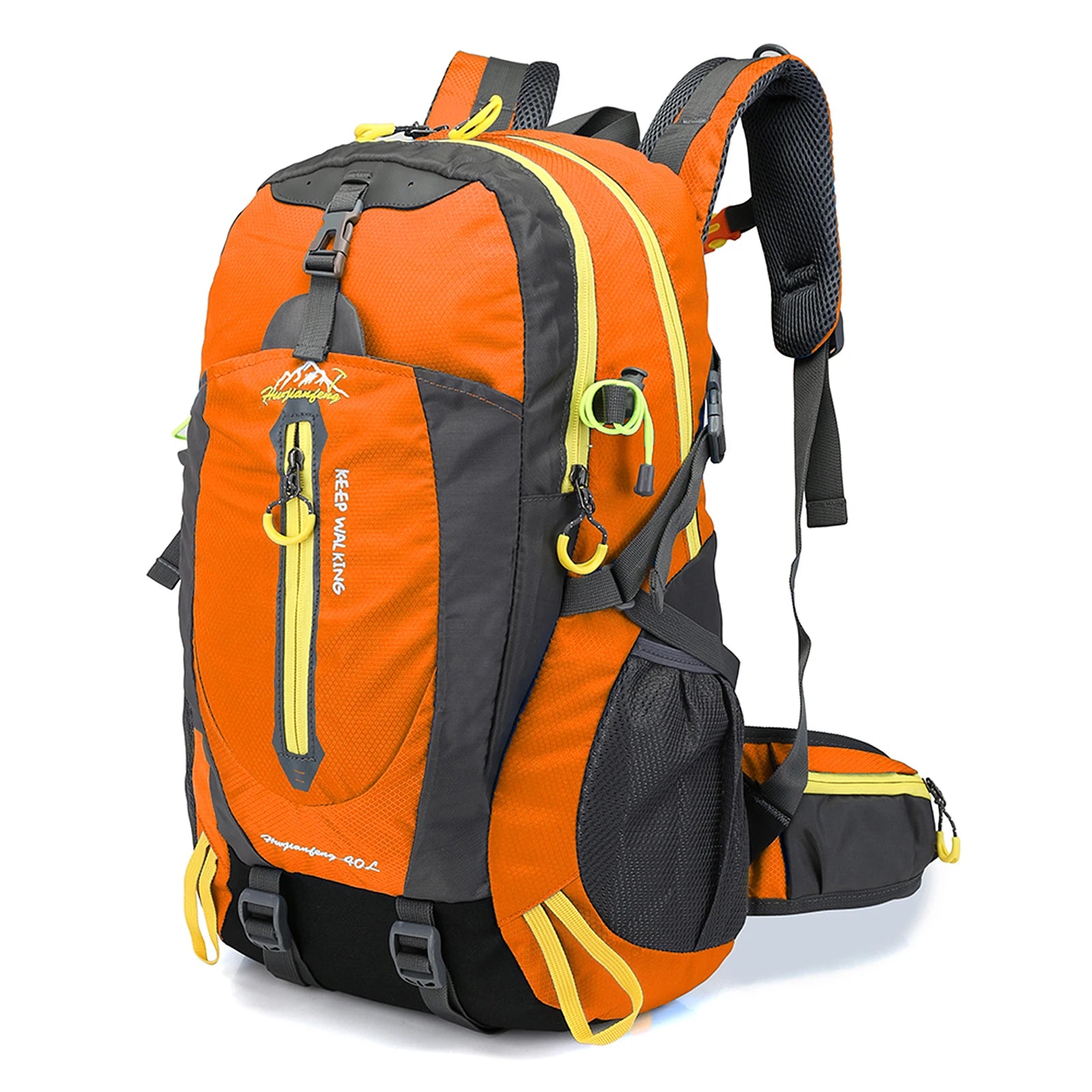 40L Water Resistant Travel Backpack.