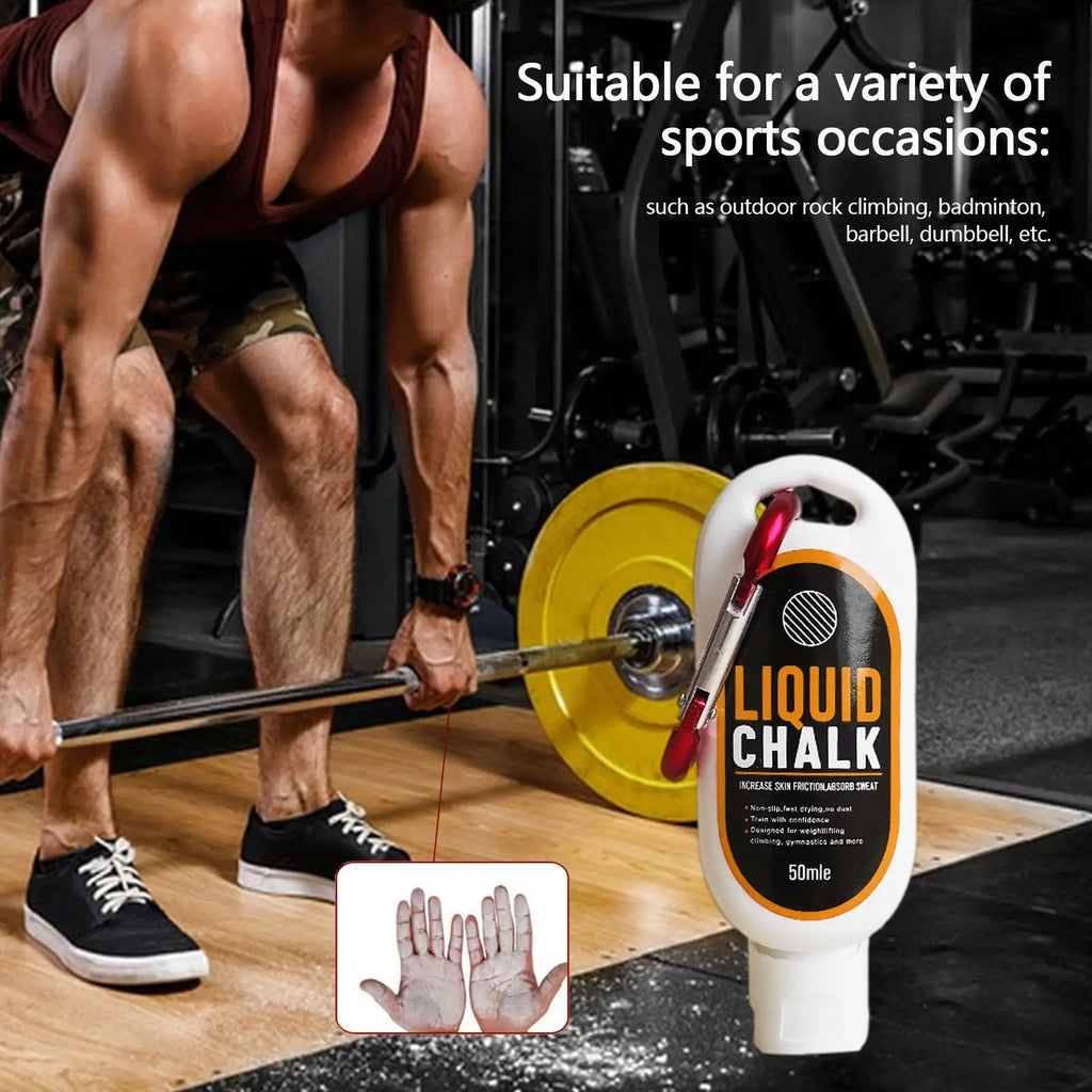 Liquids Chalk Sweat-Resistant Workout Magnesium Powder.