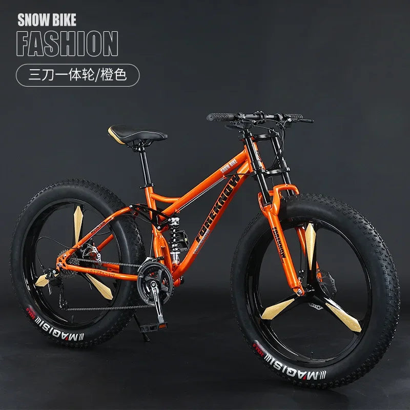 26inch Aluminum Alloy 4.0 Fat Bicycles Mountain Fat Bike.