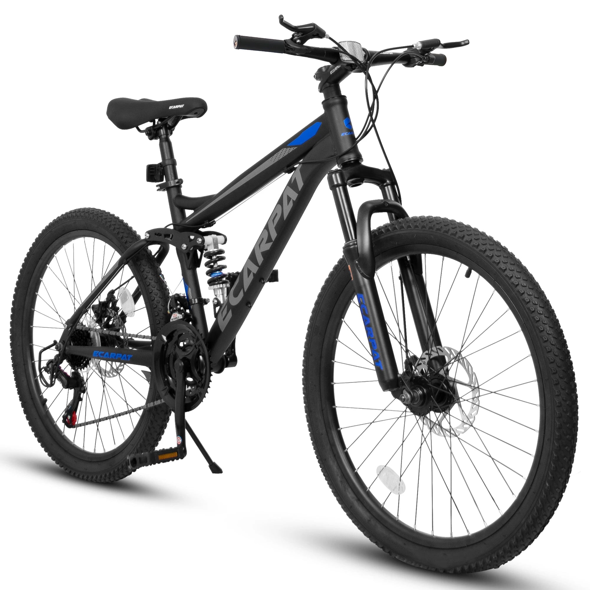 Dual Full Suspension Mountain Bike 24/26/27.5 Inch, Men's and Women.