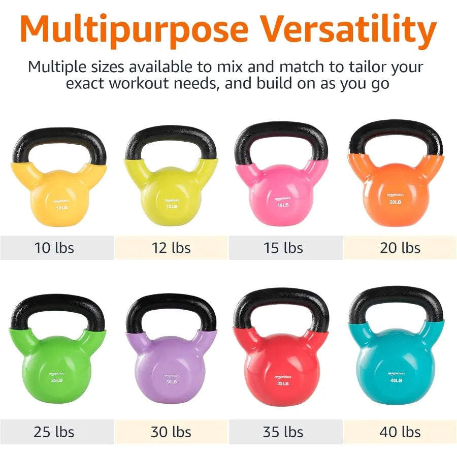 Basics Vinyl Kettlebell.