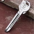 8-in-1 Multi-Tool Keychain for Camping & Survival.