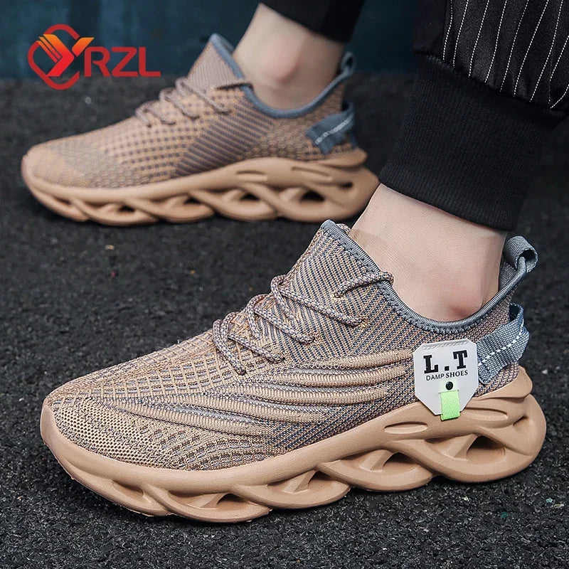 Men Sports Running Black Jogging Shoes Casual Sneakers Outdoor