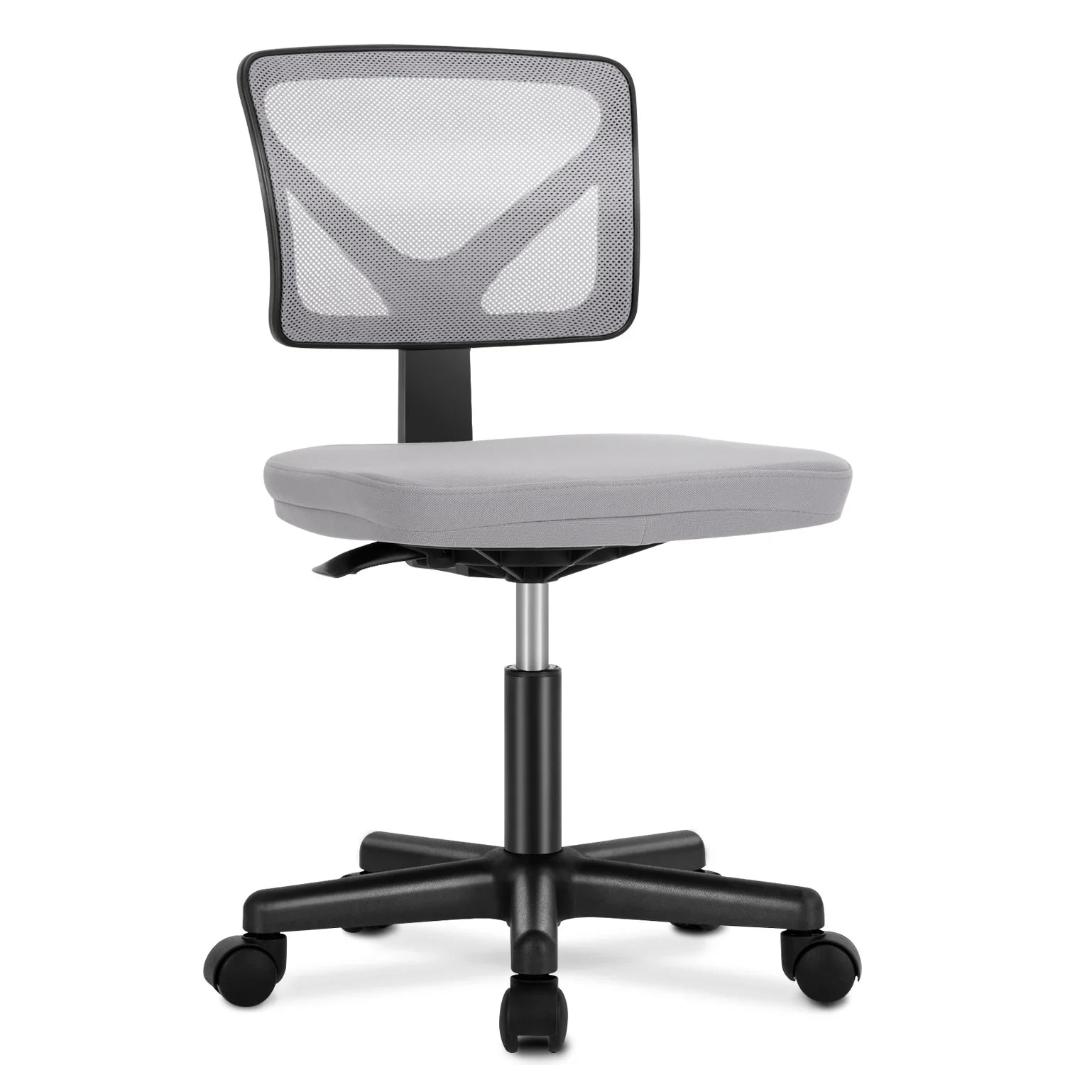 JHK Mesh with Lumbar Support Armless Office Chair