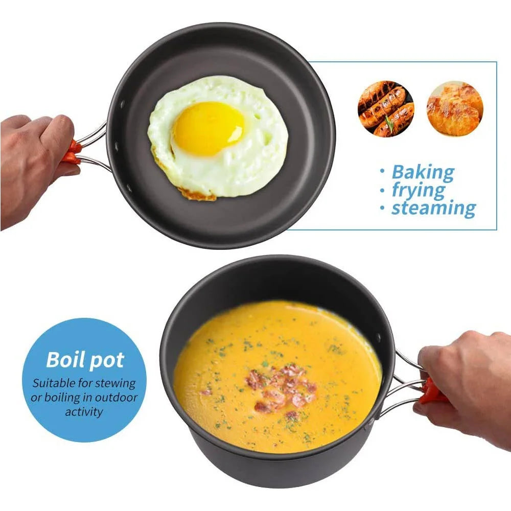 Camping Cooking Set Outdoor.