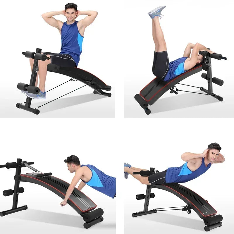 Upgrade Sit-ups Dumbbell Bench Adjustable Weight Bench.