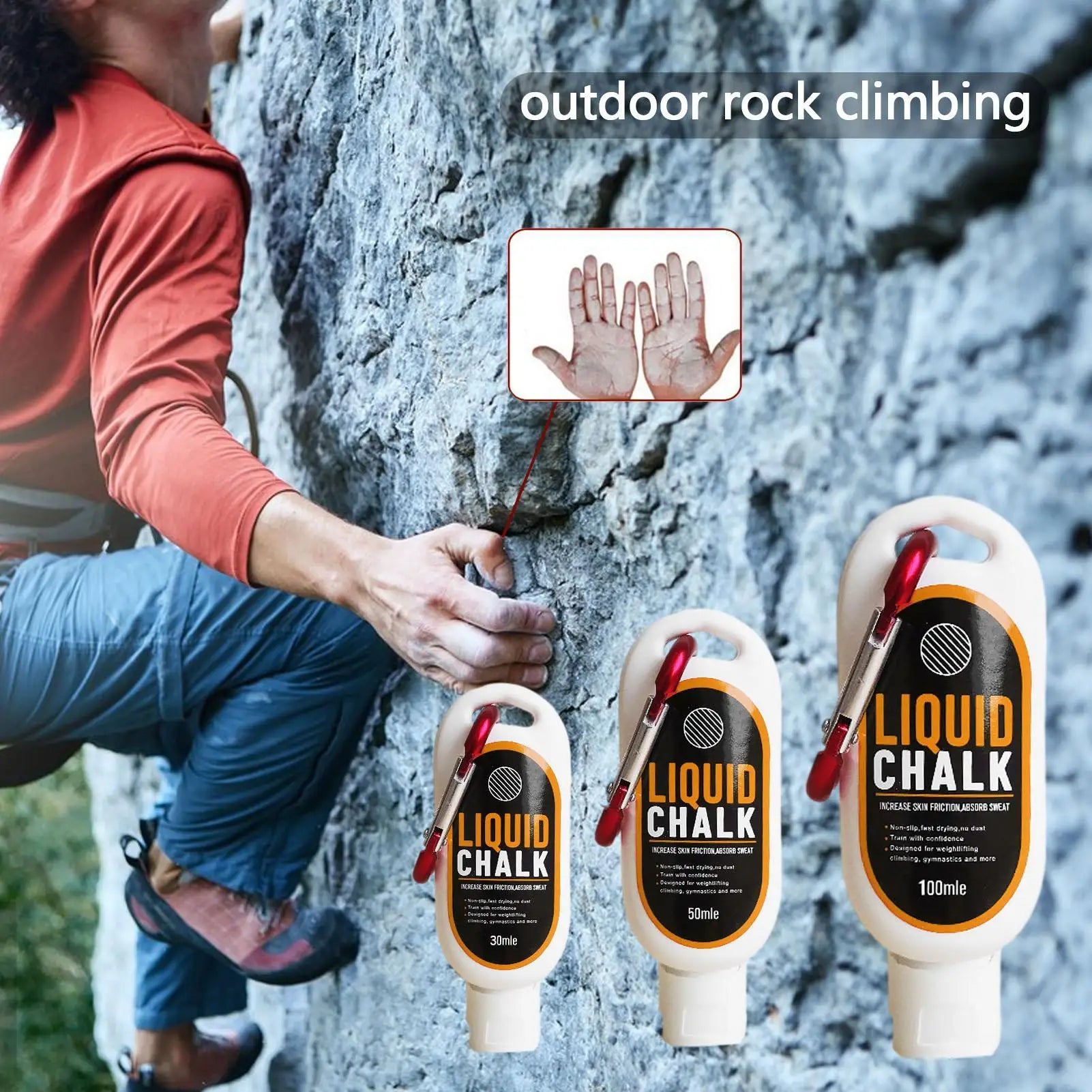 Liquids Chalk Sweat-Resistant Workout Magnesium Powder.