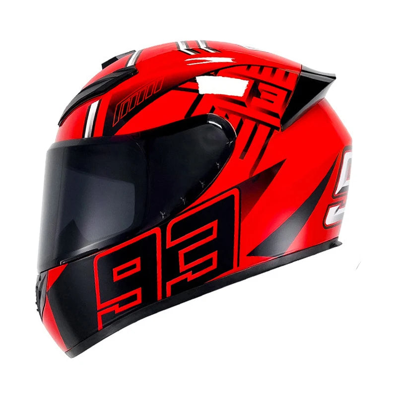 DOT Unisex Motorcycle Helmet, Full Helmet Safety.