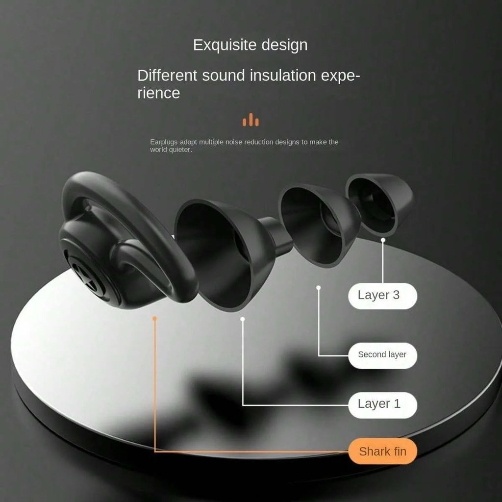 3-Layer Silicone Earplugs for Swimming.