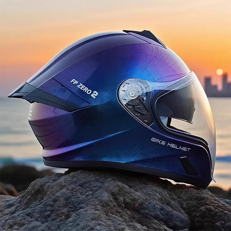 DOT 3C Certified Adult Modular Full Face Motorcycle Helmet.