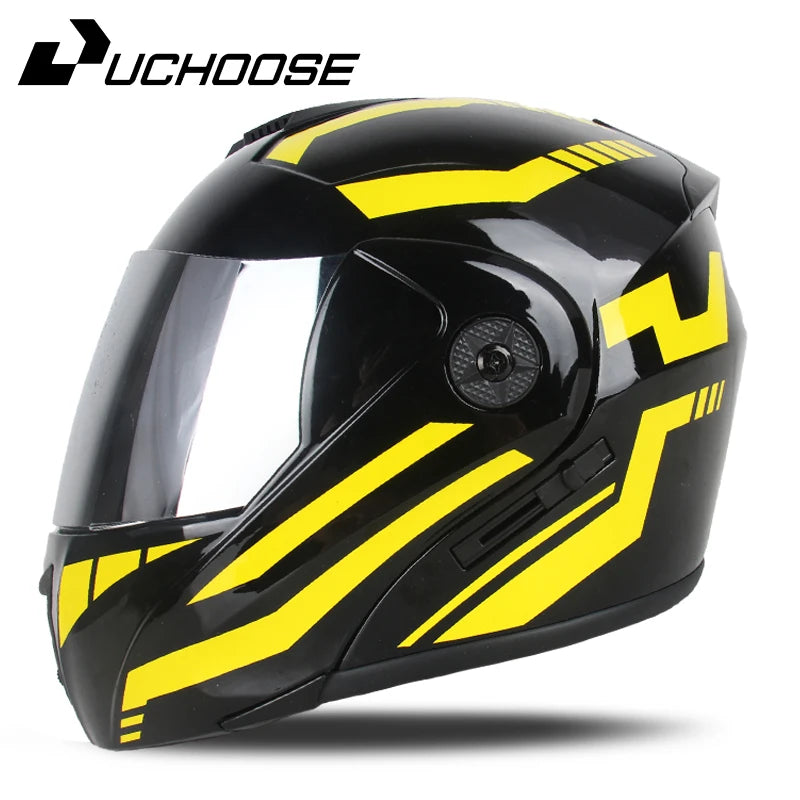 Unisex Racing Motobiker Flip Up Helmets.