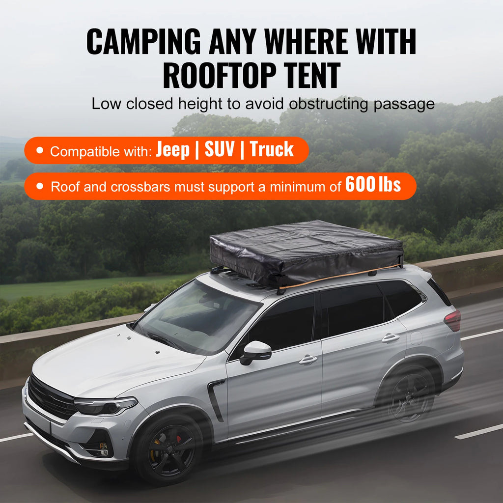 Rooftop Tent Hardshell Folding Tent.