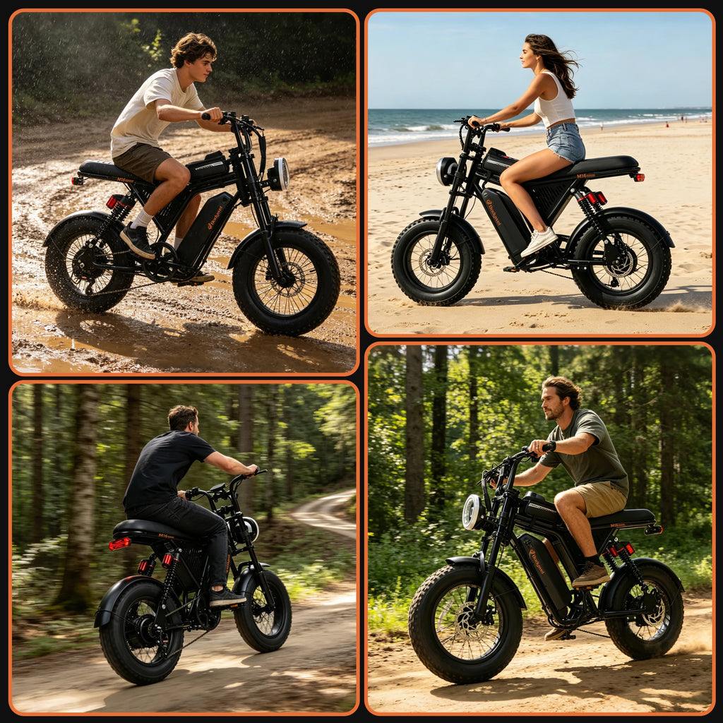 Bodywel M16 Fat Tire Electric Bike 16".