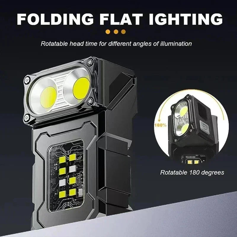2/1Pcs Portable Flashlight.