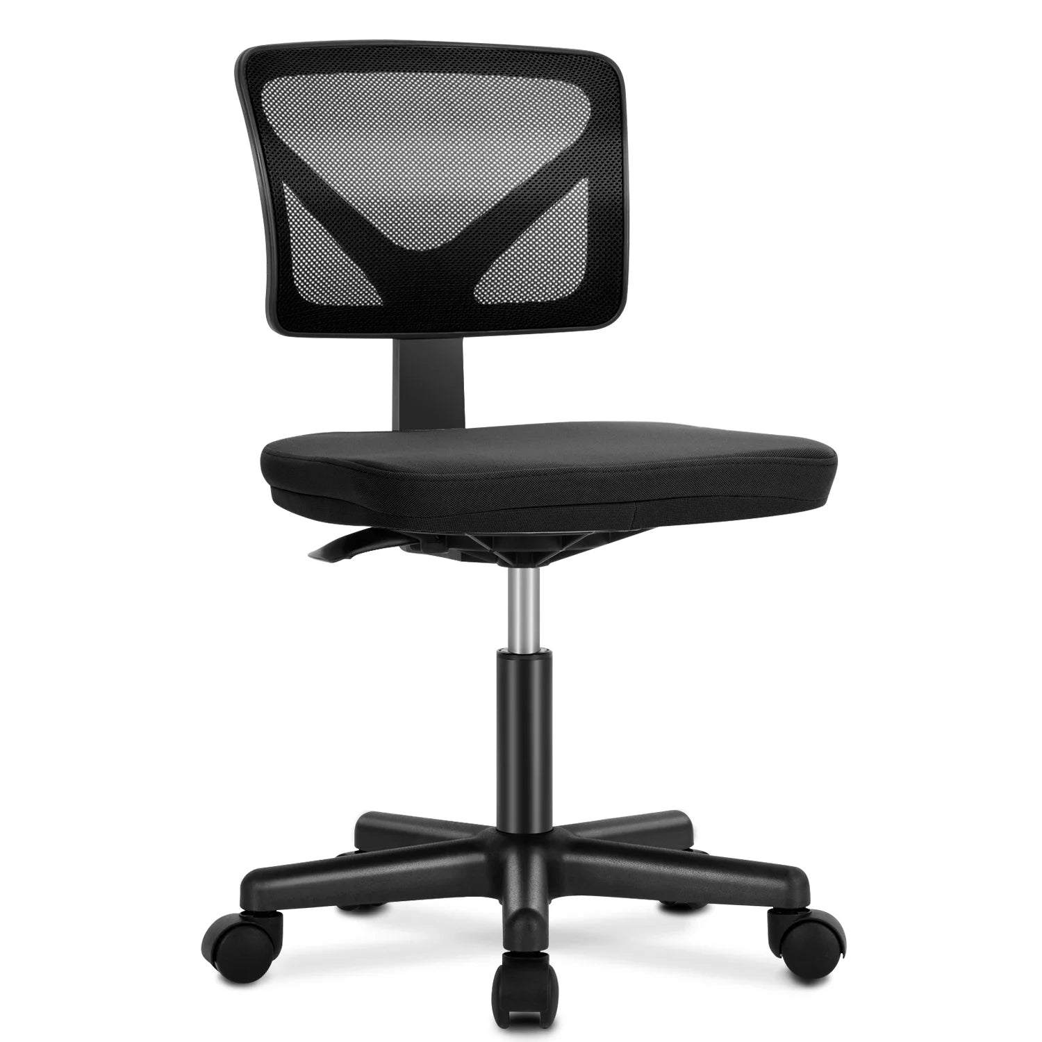 JHK Mesh with Lumbar Support Armless Office Chair