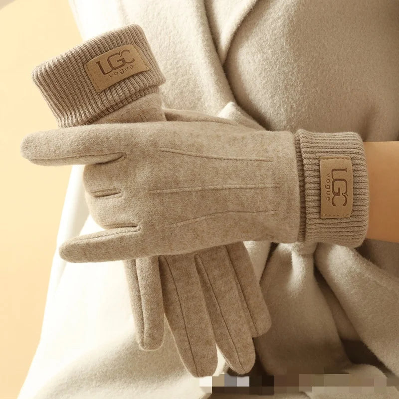 Winter Cashmere Gloves for Women Warm