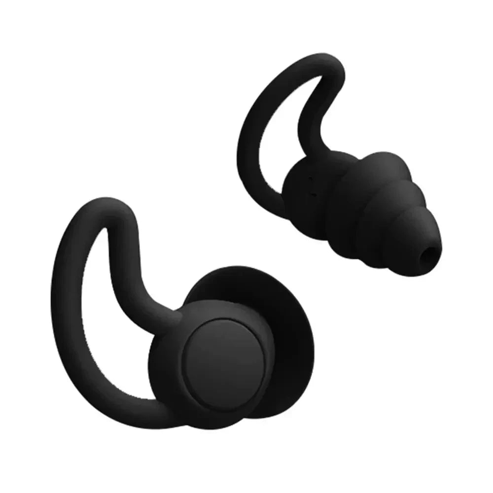3-Layer Silicone Earplugs for Swimming.