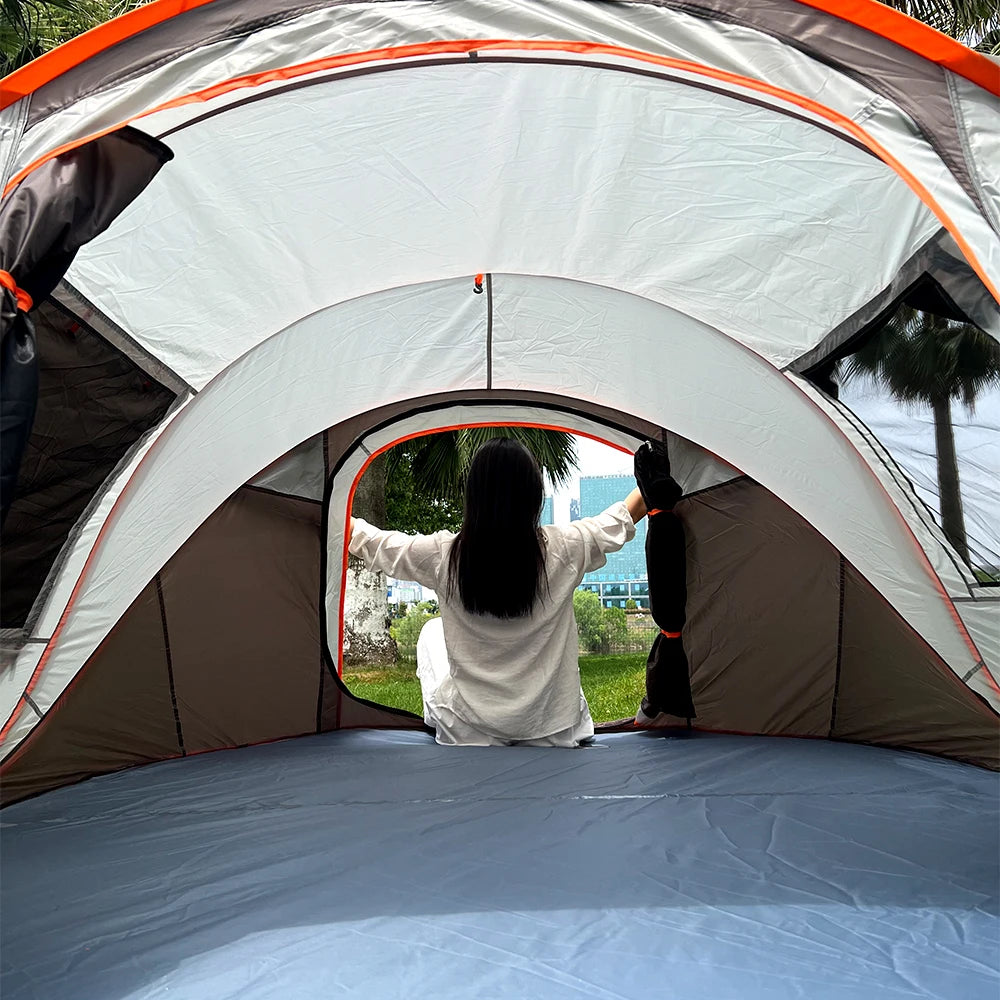 5-8 people, quick-opening hand-thrown Tent.
