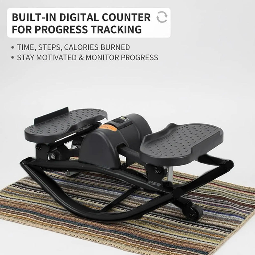 Rock Stepper Exercise Equipment Portable Silent Lateral Stepper Machine.