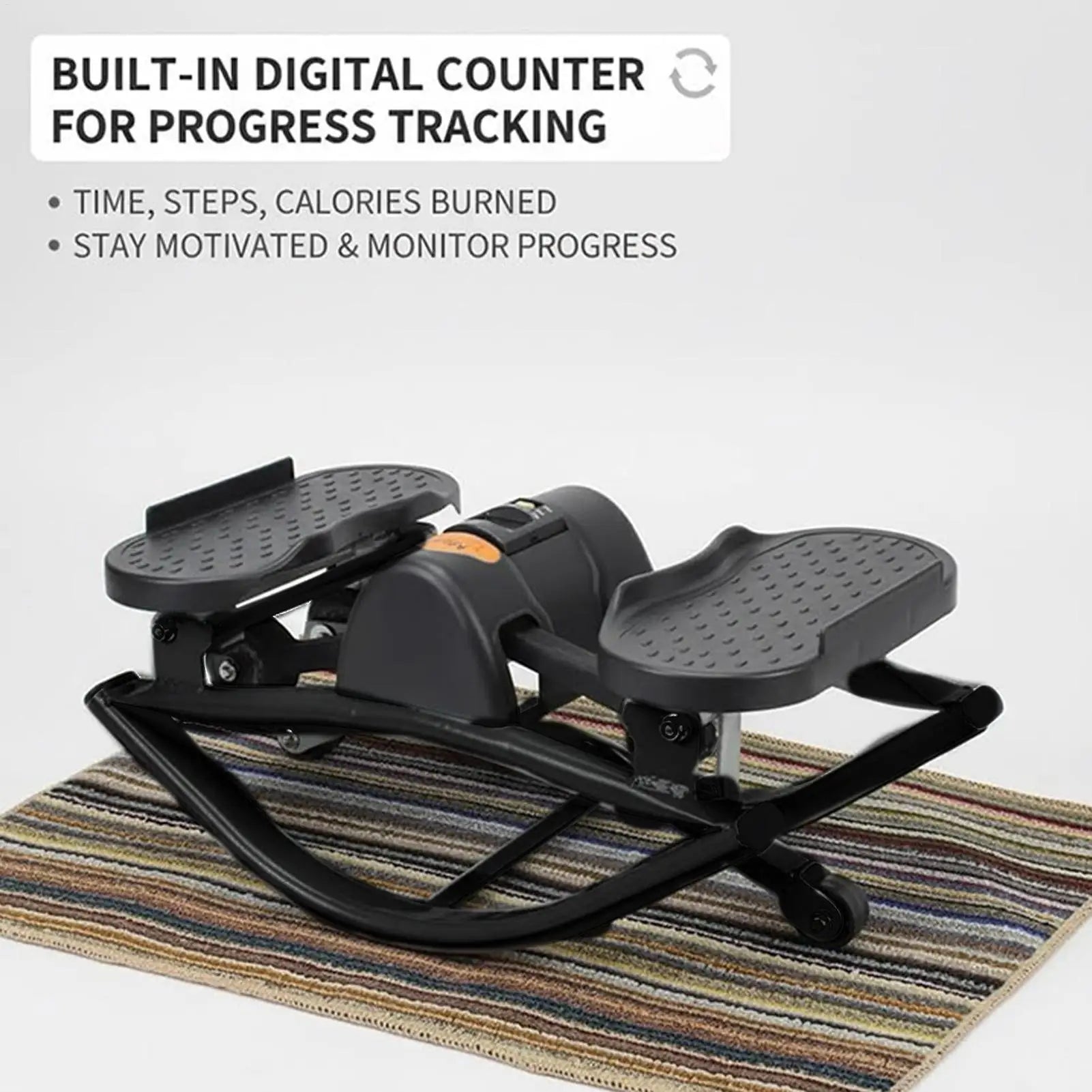 Rock Stepper Exercise Equipment Portable Silent Lateral Stepper Machine.
