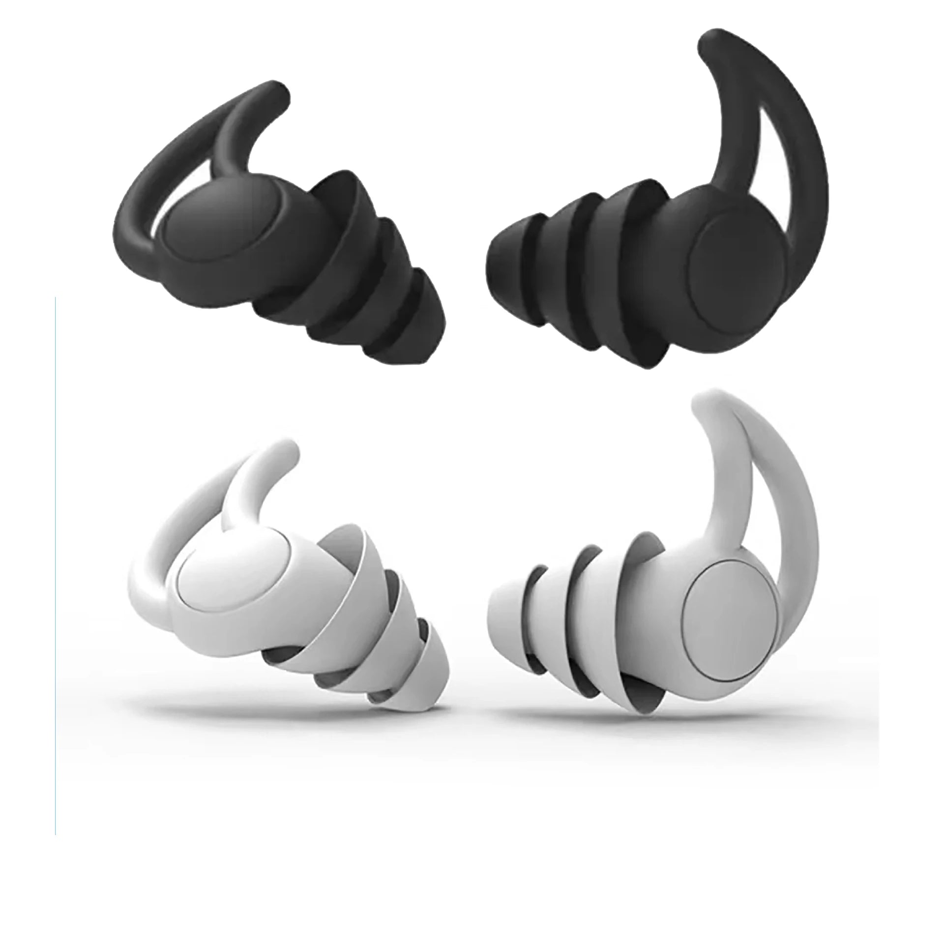 3-Layer Silicone Earplugs for Swimming.