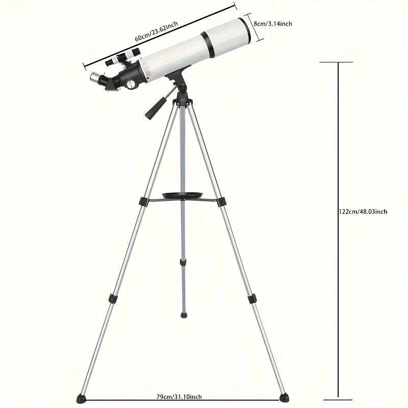 BORWOLF 80600 Professional Astronomical Telescope.
