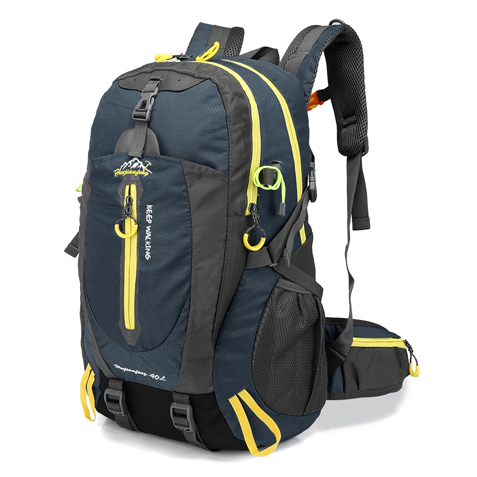40L Water Resistant Travel Backpack.