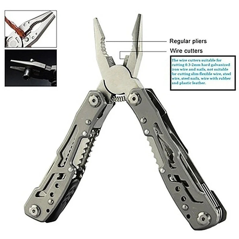 NEW Creative 15 IN 1 Multi Tools Folding Pliers.
