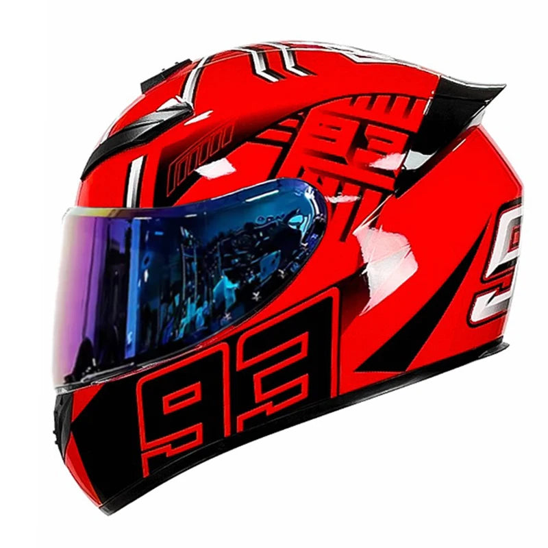 DOT Unisex Motorcycle Helmet, Full Helmet Safety.