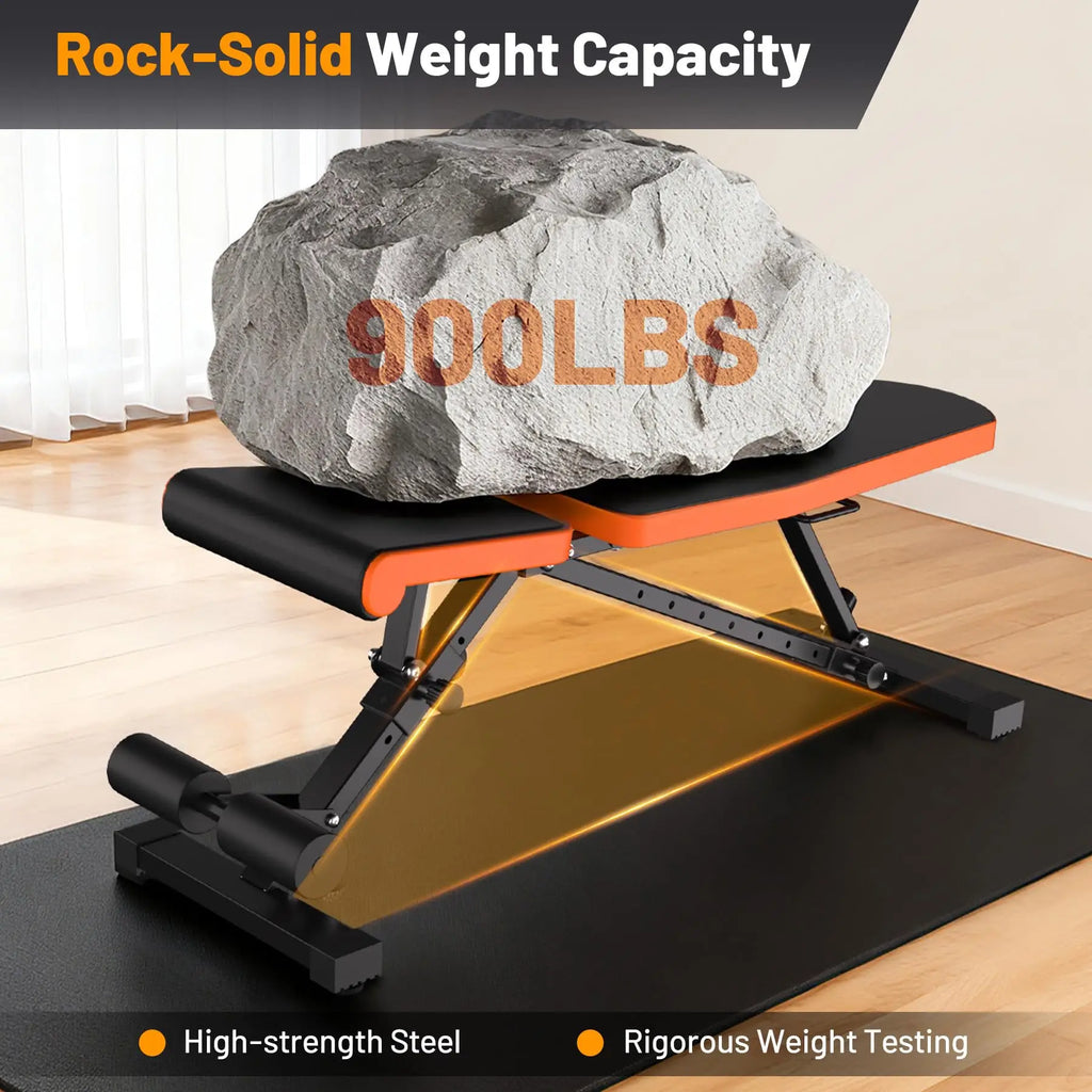 Heavy Duty 1000LB Adjustable FID Weight Bench.