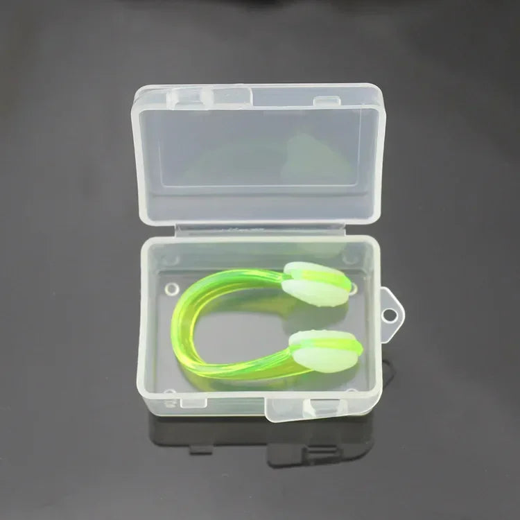 Swimming nose clip professional waterproof and anti-slip silicone.