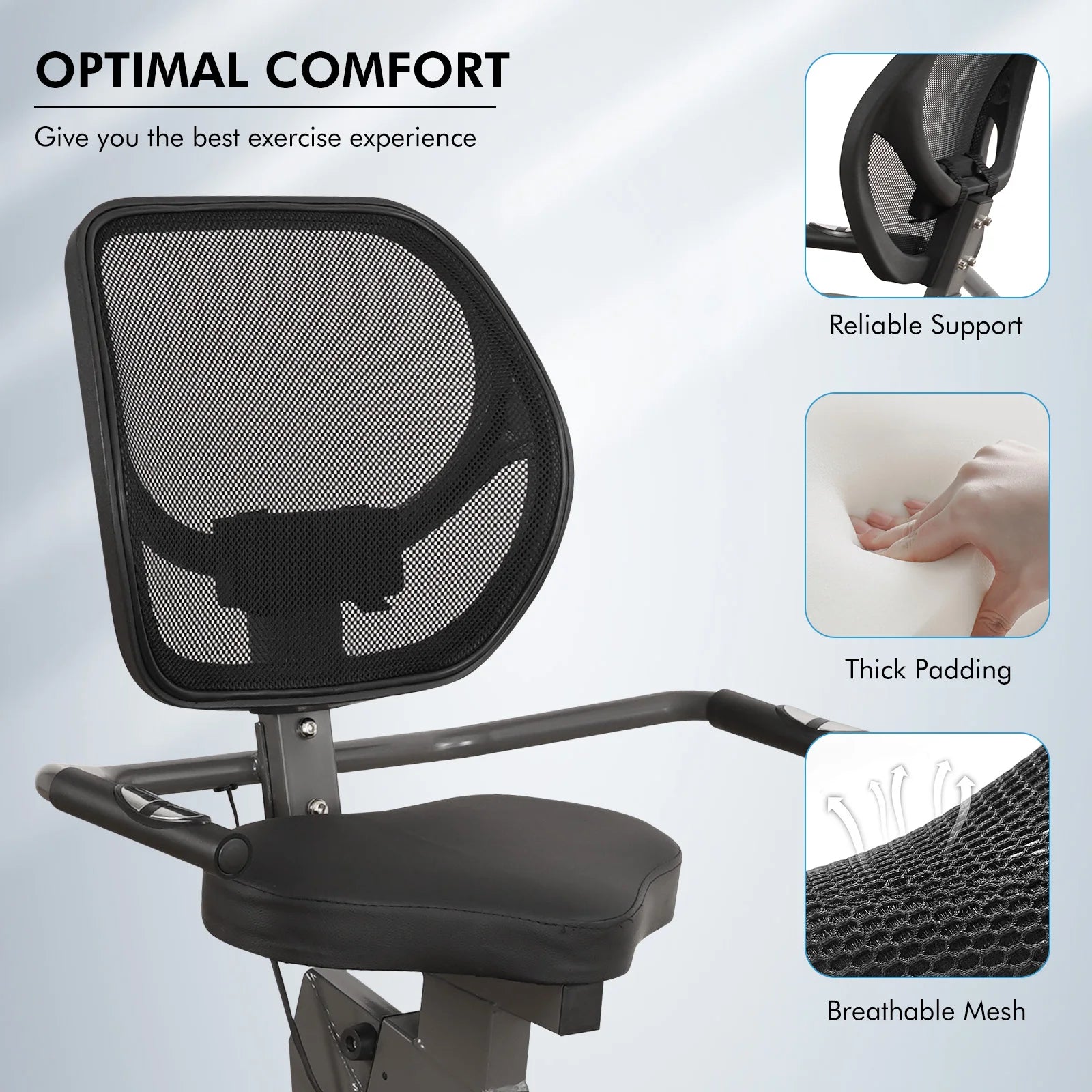 Recumbent Exercise Bike for Home Stationary.