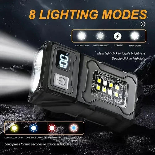 2/1Pcs Portable Flashlight.