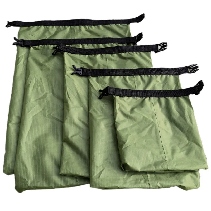 5pcs Waterproof Dry Bag for Camping Drifting Hiking, Swimming and Rafting.