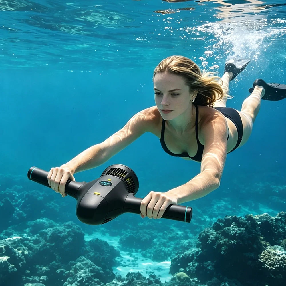 Underwater Scooter Electric Paddle Board Motor with Camera Mount.
