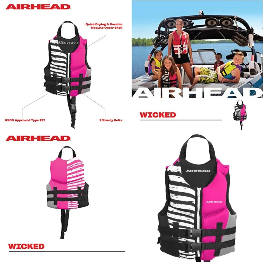 Wicked Kwik-Dry Neo Lite Flex Life Jacket.