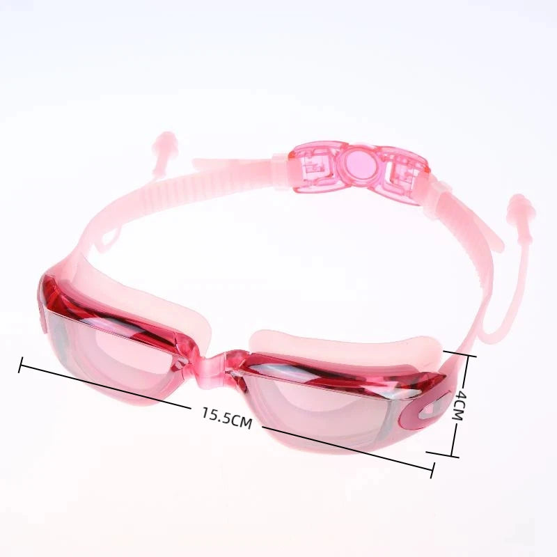 NEW High-definition Anti-fog Swimming Goggles Small Frame.