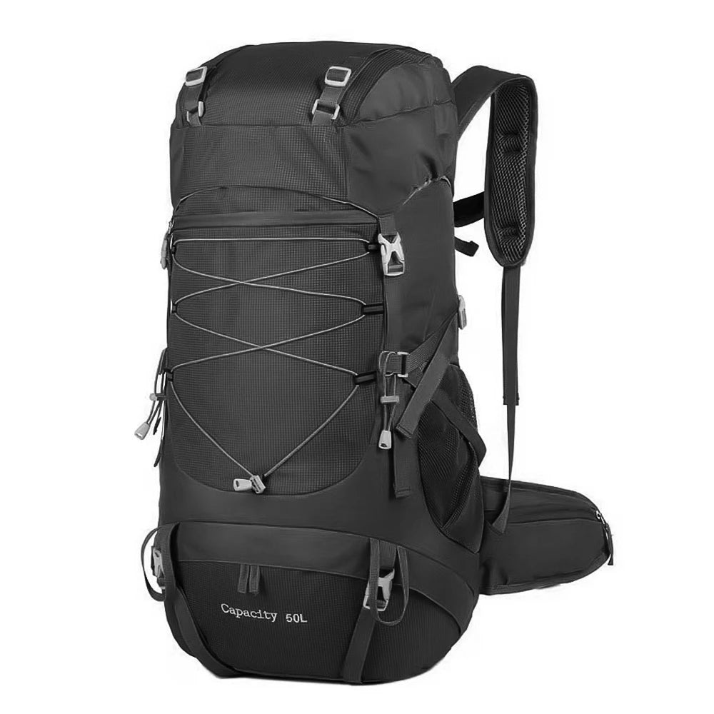 WESTTUNE 50L Hiking Backpack with Rain Cover.
