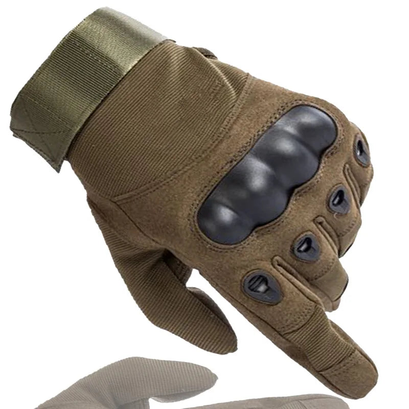 Tactical Hard Knuckle Half finger Gloves Men's