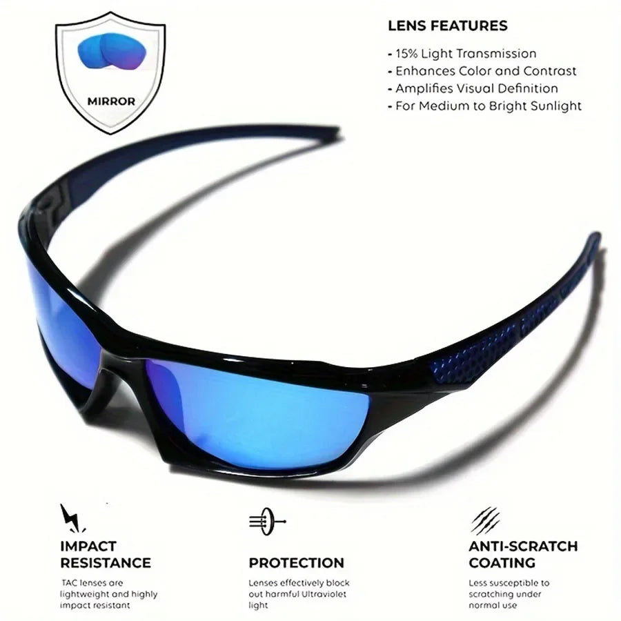 Fashion Sports Sunglasses Polarized Metal