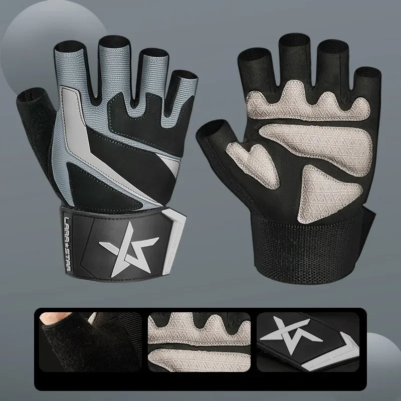 Gym Gloves, Fitness Weightlifting Gloves and Body Building.