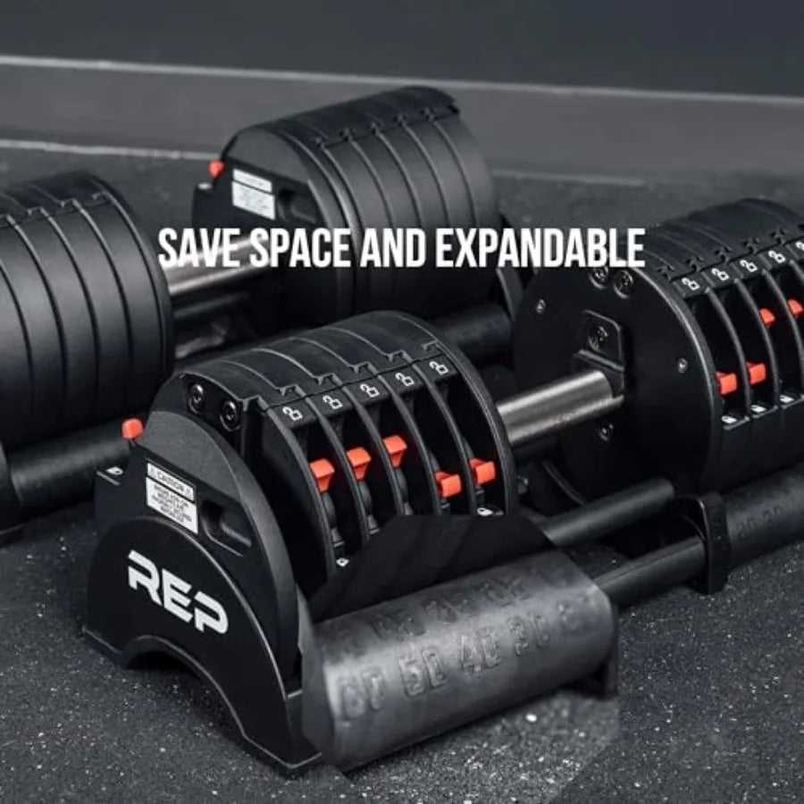 Quickdraw Adjustable Dumbbells for Home Gym.
