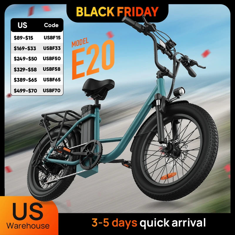 1000W E20 Electric Bike.